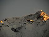 04 Annapurna II Close Up At Sunset From Manang 